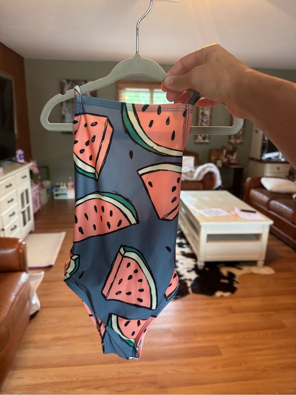 Tea Collection Girls Watermelon Bathing Suit